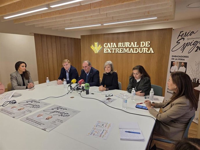 Presentación de la II Feria Espiga de Caja Rural de Extremadura