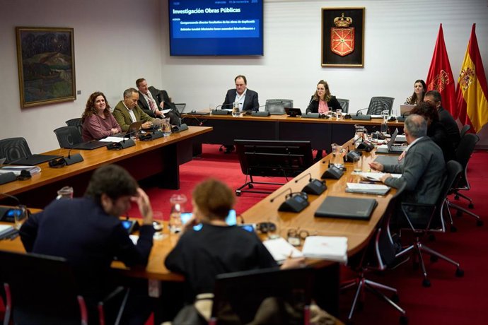 Imagen de la comisión de investigación de este miércoles.
