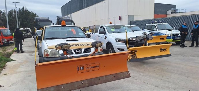 El Ayuntamiento de Pamplona activa su Plan de Actuación ante Nevadas