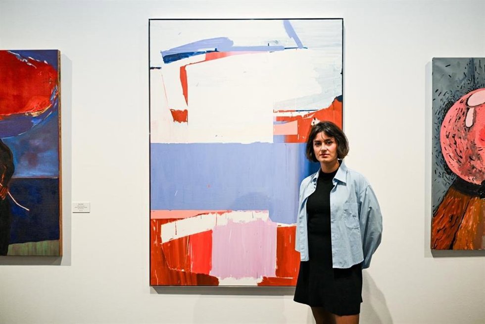 Amaya Suberbiola, ganadora del Premio BMW de Pintura.