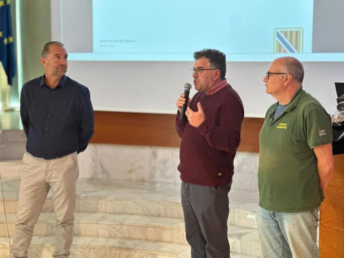 El conseller Simonet en Ibiza