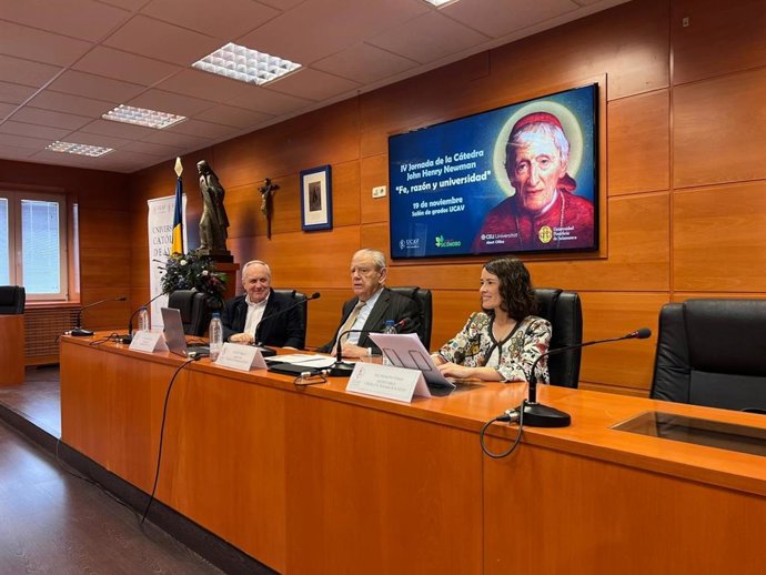 La Universidad Católica de Ávila (UCAV) celebra la IV Jornada de la Cátedra John Henry Newman bajo el lema ‘Fe, razón y universidad’