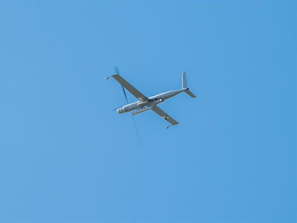 Archivo - Imagen del dron 'Flexrotor' de Airbus