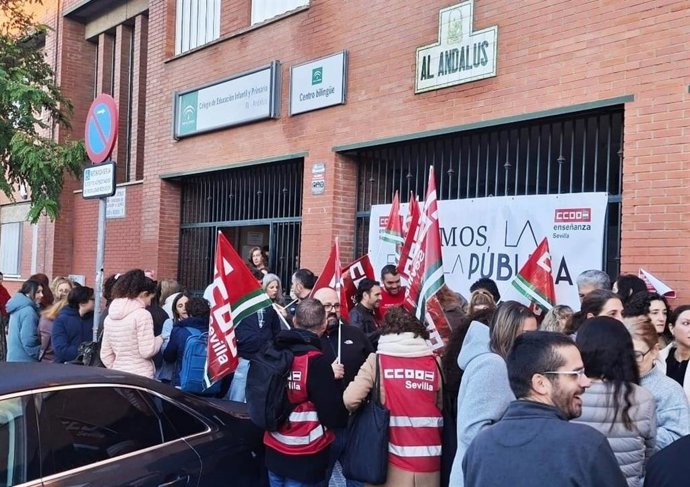 Concentración en el CEIP Al Ándalus de Sevilla