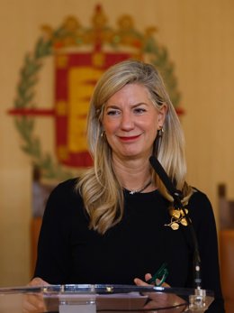 Archivo - La concejal de Educación y Cultura del Ayuntamiento de Valladolid, Irene Carvajal.