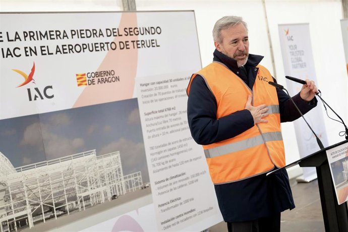 El presidente del Gobierno de Aragón, Jorge Azcón.