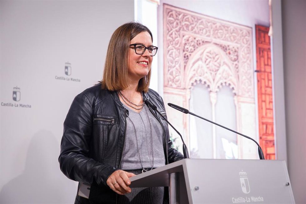 La consejera Portavoz, Esther Padilla.