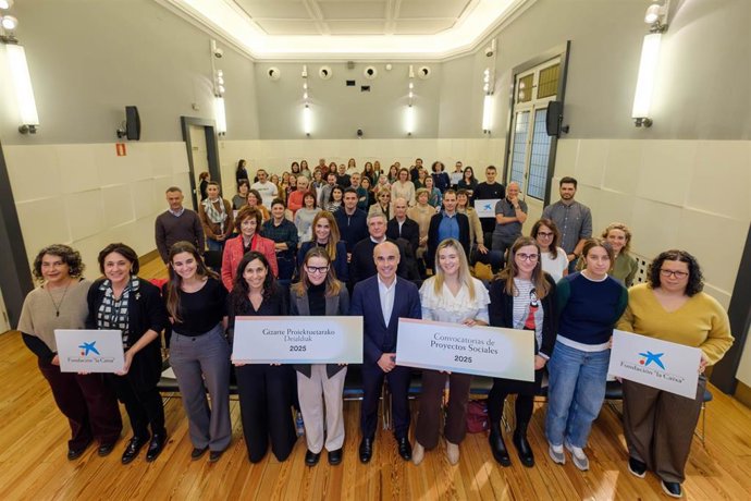La Fundación "la Caixa" destinará más de 227.000 euros a diez proyectos de entidades sociales en Álava 