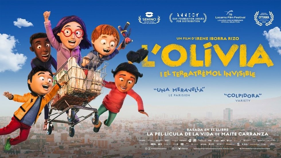 La candidata a 'Mejor Película Europea' en los EFA 'Olivia y el terremoto invisible' llega a cines el 21 de noviembre