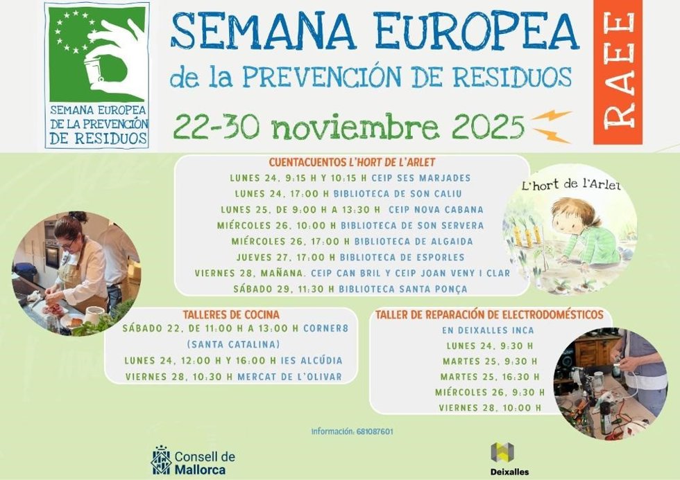 Cartel de la Semana Europea de Prevención de Residuos
