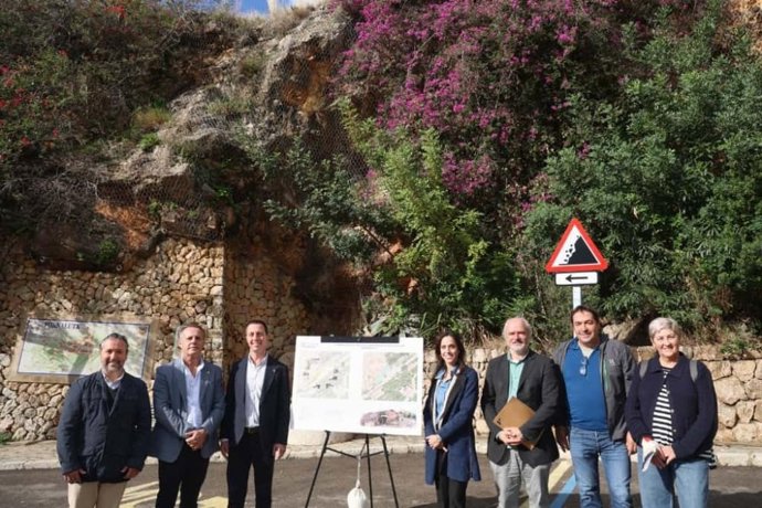 El presidente del Consell de Mallorca, Llorenç Galmés, visita Fornalutx