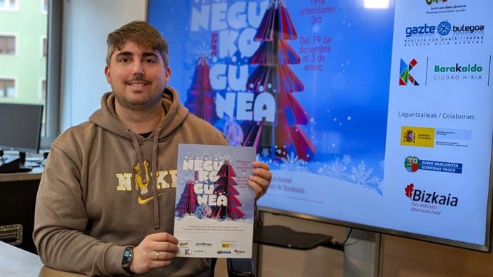 El concejal de Juventud, Jonathan Martín, presenta una nueva edición de Neguko Gunea