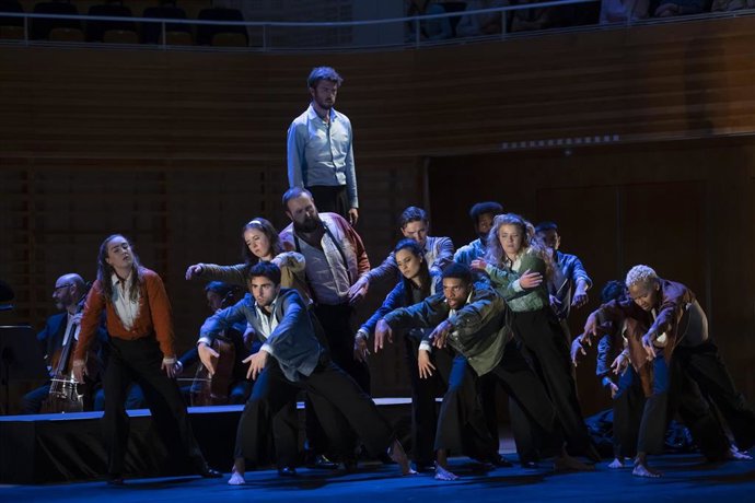 Archivo - Un fragmento de la obra 'The Fairy Queen', de Henry Purcell, que llega por primera vez al Maestranza.