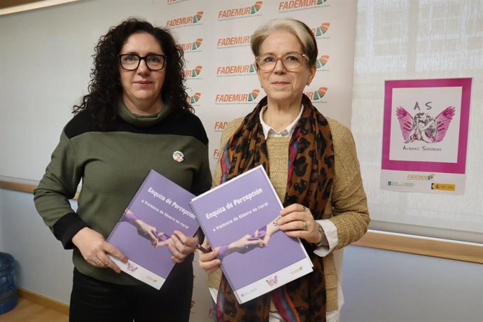 Fademur presenta en rueda de prensa los resultados de su encuestra de percepción sobre violencia de género en el rural.