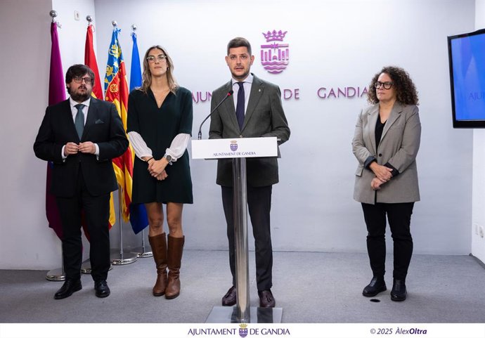 Presentació del sistema d'alerta enfront d'inundacions a Gandia