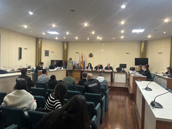 Cuarto y último día del juicio contra cinco acusados de agredir a un hombre que perdió el ojo en Castro.