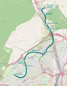Vecinos del norte de Madrid reclaman una conexión con los centros educativos y sanitarios de Cantoblanco por autobús