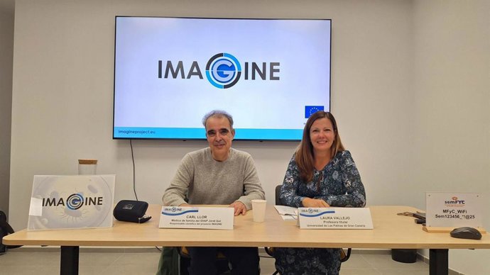 Carl Llor y Laura Vallejo, del Proyecto IMAGINE