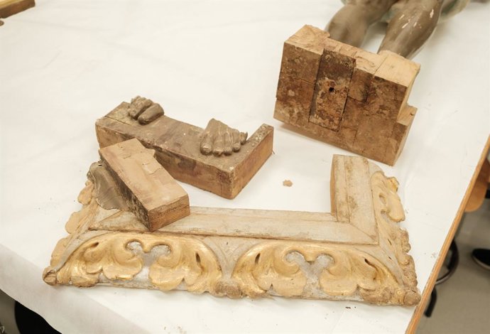 Archivo - Arxiu - Picanya celebra el retorn de la imatge del seu patró, l'Ecce Homo, completament restaurada després de la DANA