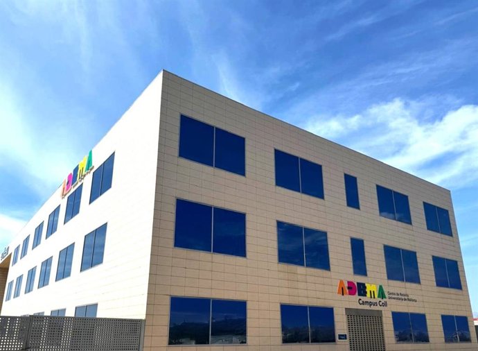 Fachada nuevo edificio en el Coll d'en Rabassa de Adema.