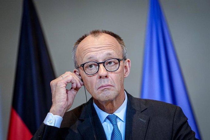 El canciller alemán, Friedrich Merz.