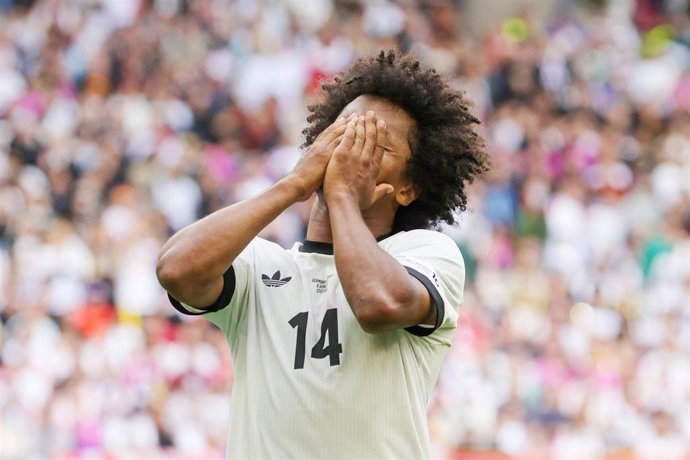 Archivo - El jugador alemán Karim Adeyemi.