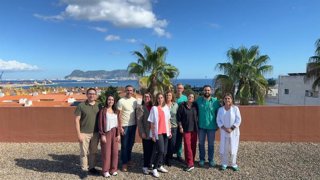 Profesionales de la Unidad de Cardiología del Hospital Universitario Punta de Europa e investigadores de la Facultad de Enfermería de la Universidad de Cádiz en Algeciras que desarrollan una app para pacientes con insuficiencia cardiaca