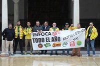 PP-A presenta queja contra tres diputados de oposición por facilitar la protesta de bomberos forestales en el Parlamento