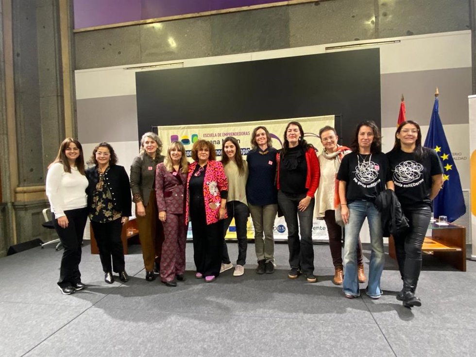 Las galardonadas con los Premios Escuela Juana Millán 2025.