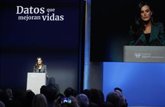 Foto: La reina Letizia destaca que desarrollar el "máximo potencial" del dato permite diseñar mejores actuaciones en salud