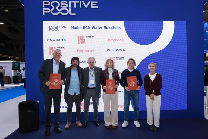 Indescat, Ayuntamiento de Barcelona y Fluidra impulsan la gestión sostenible de piscinas.