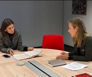 Moment de la reunió