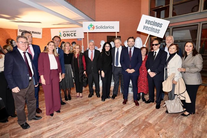 Entrega de los Premios Solidarios Grupo Social ONCE Castilla-La Mancha 2025.