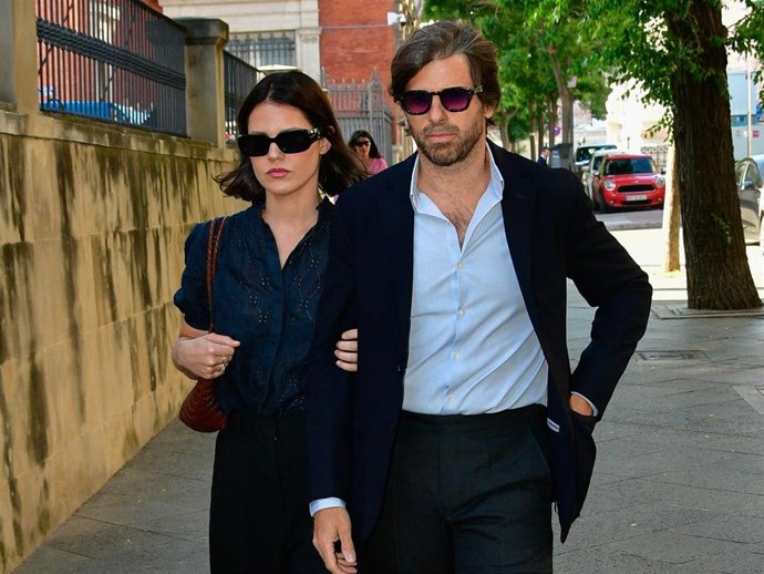 Archivo - Álvaro Falcó e Isabelle Junot.