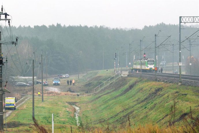 Sabotaje ferroviario en Polonia