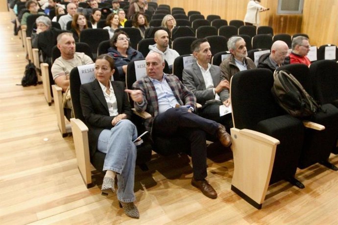 La conselleira do Mar, Marta Villaverde, en Vilanova