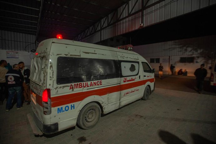 Ambulancia en Gaza