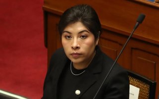 Archivo - La ex primera ministra de Perú Betssy Chávez