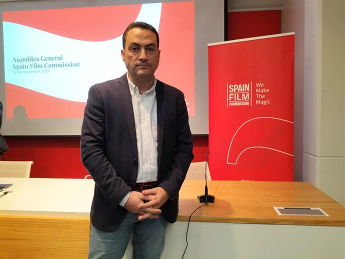 El diputado de Turismo en la reunión de la Spain Film Commission.