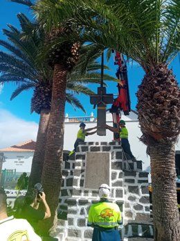 El OLRC celebra que el Ayuntamiento de Arrecife (Lanzarote) vuelva a colocar la cruz de la Plaza de Las Palmas