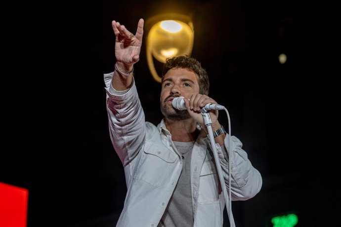 Archivo - El cantant Pablo Alborán 