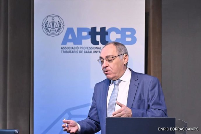 El presidente de la la Associació Professional de tècnics tributaris de Catalunya y Balears (APttCB), Joan Torres Torres.