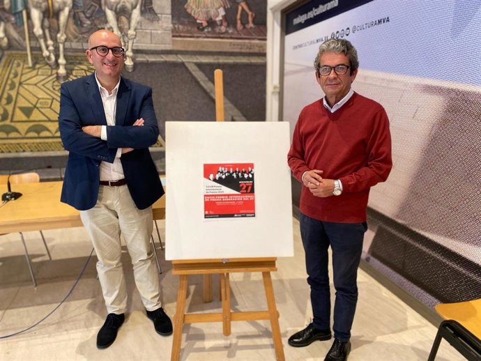 El vicepresidente diputado de Cultura, Manuel López Mestanza, participa en el fallo del jurado del XXVIII Premio Internacional de Poesía Generación del 27