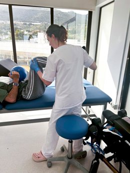 Una de las áreas de la Unidad de Neurorrehabilitación de Vithas Xanit