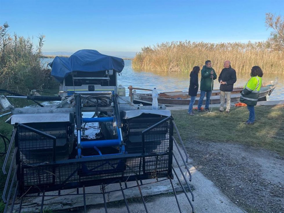 El Ayuntamiento de Valncia retira 140 m3 de residuos de l'Albufera