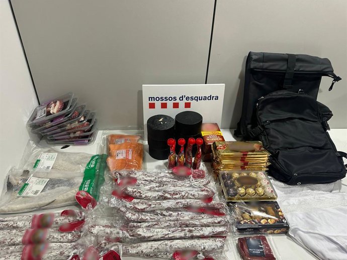 Els productes robats d'almenys 3 supermercats