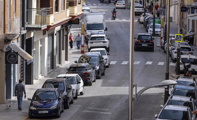 Estat actual d'un carrer de Sedaví afectada per la dana del 29 d'octubre del 2024, a 22 d'octubre del 2025, a Sedaví, València (Espanya)
