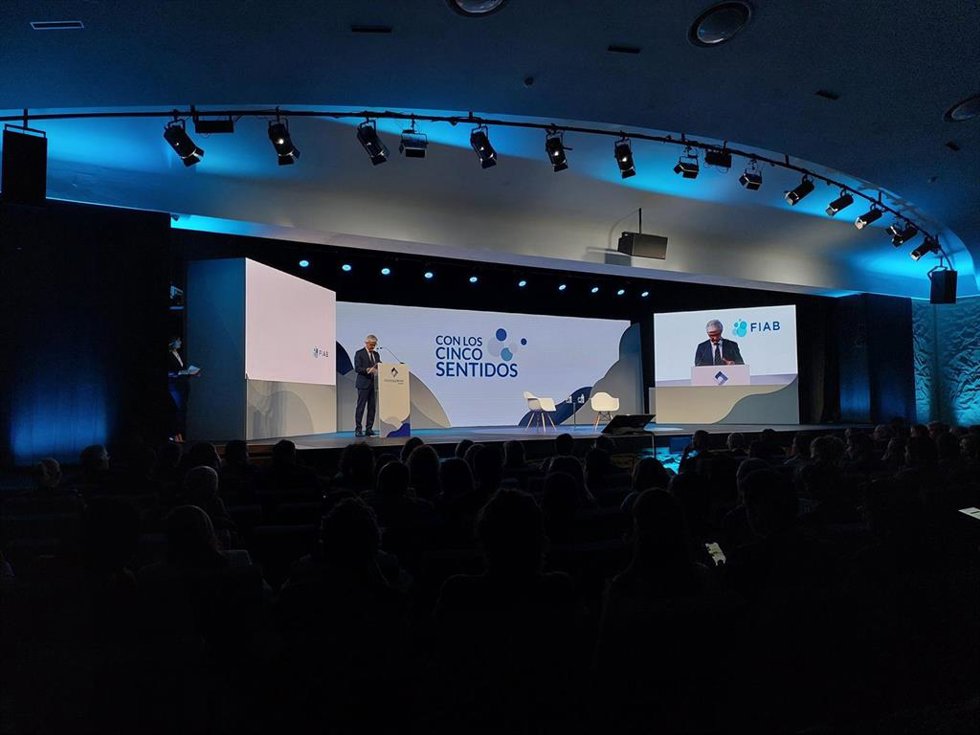 Archivo - El presidente de la Federación Española de Industrias de Alimentación y Bebidas (FIAB), Ignacio Silva, en la inauguración de Food&Drink Summit