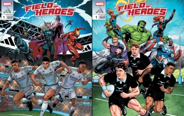Los Vengadores unen fuerzas con el Real Madrid y los All Blacks de Nueva Zelanda en una colección de ropa de Adidas