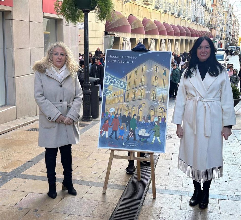 La navidad en Huesca va a estar llena de deseos.
